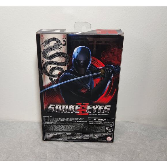G.I. Joe Snake Eyes Classified Series Storm Shadow No. 17 Hasbro 2020 New - Picture 6 of 8